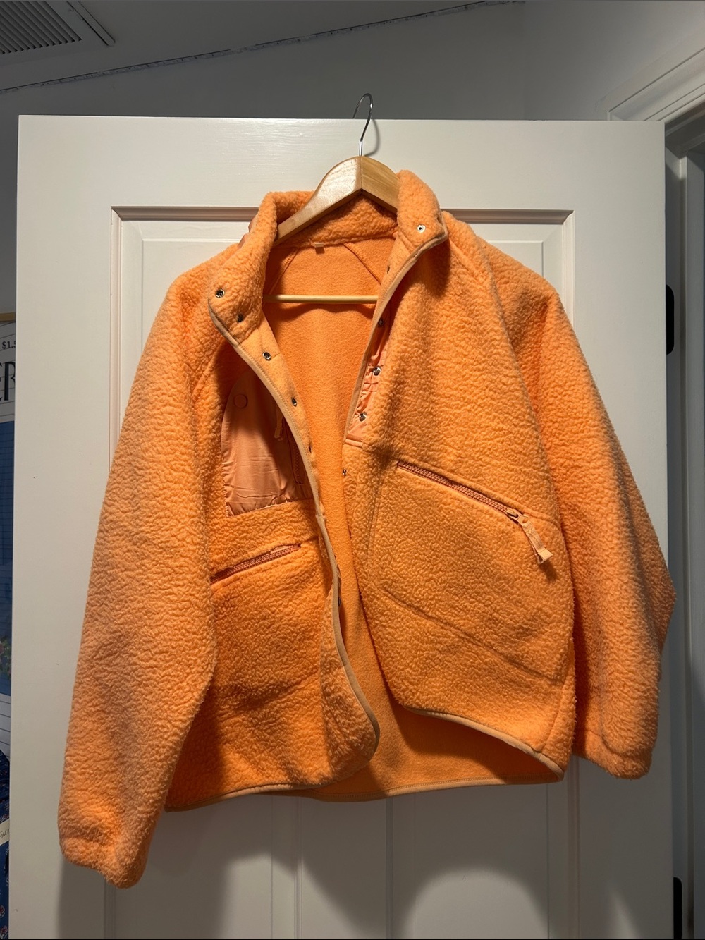 Coral Free People Look alike Jacket